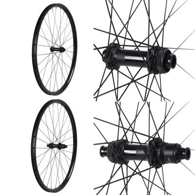 China 29er Mountain Bikes 29er Mountain Bikes DT1820 Carbon Fiber MTB Wheelset DT1820 Wide Hub Mountain Bike Carbon Fiber Wheelset 33mm for sale