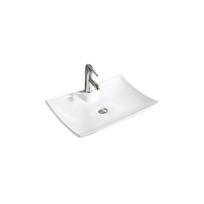 China YY9330A Modern High Quality White Ceramic Wall Mounted Wash Basin for sale