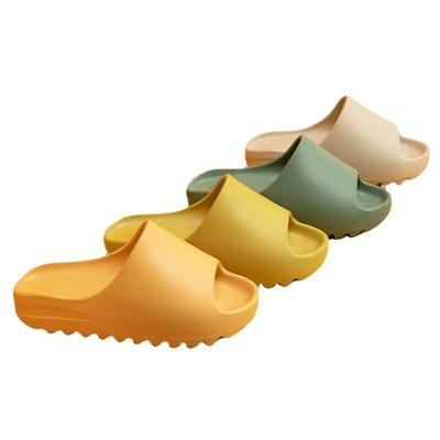 China 2021 Summer Fashion Trend Step On EVA Comfortable Chunky Slippers For Lady for sale