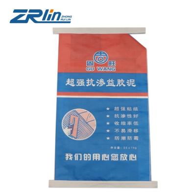 China Moisture Proof PP Empty Tile Adhesive Valve Bags Bag Size 20 Kg for sale