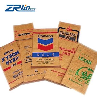 China Recycled Materials Logo Customized Craft Brown Paper Bag For Food for sale