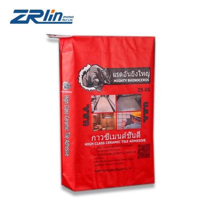 China Moisture Proof Starlinger polypropylene 25kg cement bag price gypsum powder 20kg 25kg bag resin AD STAR PP Valve bag for sale