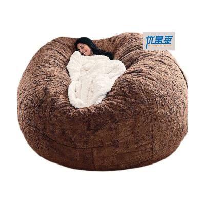 China Classic Design Anti-Static Polyester Spandex Bean Bags Lazy Sofa Bedroom Sit Chair For Indoor Living Room for sale