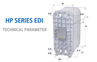 Chine Osmose d'inversion de WWTP 4T EDI Water Treatment System à vendre