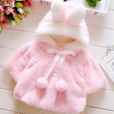 China Autumn and winter plush new baby jacket children plus cotton Jack Jacket baby velvet jacket hooded cute children's jacket for sale