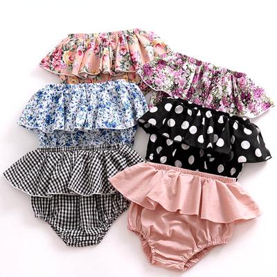 China Summer Fashion Baby Boys Shorts Shorts Newborn Baby Pleat Bloomers Girls Pattern Triangle Shorts Toddler PP Pants Trousers Clothes for sale