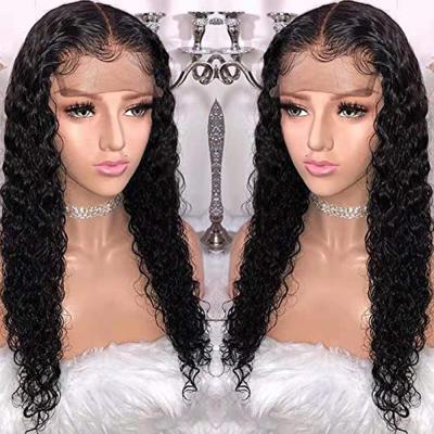 China Hair Bundles Free Sample Full Lace Front Wig Hair Bundles Lace Glueless Deep Wave Wigs Real Hair Wigs for sale