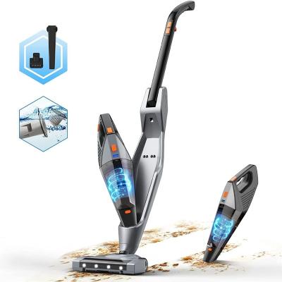 China New Car Launch H603 Handheld Stick 2 In 1 Cordless Vacuum Cleaner 16KPA High Suction Carpet Cleaner for sale