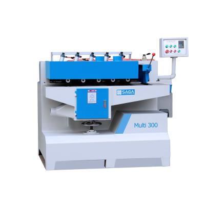 China SAGA Horizontal Industrial Multi Balde Rip Saw Heavy Duty Multi Blade Machine Rip Saw for sale