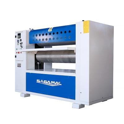 China Embossing Machinery Repair Shops MDF WPC Board Wood Grain Texture Rolling Mill for sale