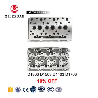 China Building Machinery Engine Milexuan Purchase Tractor Spare Parts Wholesale Kubota Engine Cylinder Head D1803 D1503 D1403 D1703 for sale