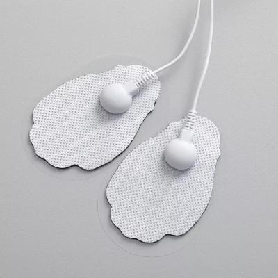 China TEN Units Replacement Gel Pad Physiotherapy Electrode Comfortable Reusable Adhesive Support Pads for sale