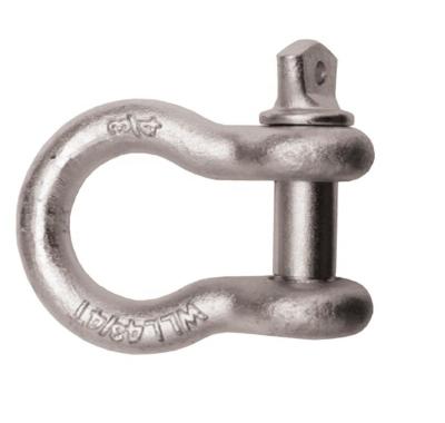 China Steel Zinc Galvanized Shackle Anchor Tie Down 0.5 Ton To 2 Ton for sale