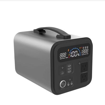 China 120V 240V A Grade Prismatic Cell Cordless Charging Portable Solar Generator For Home Camping 1000w Portable Power Station for sale