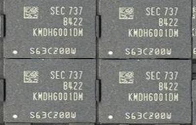 Cina Stoccaggio del chip di memoria del chip di memoria KMDH6001DM-B422 (64+32 EMCP D3 LPDDR4X -3733MHz) eMCP+eMMC di EMCP in vendita