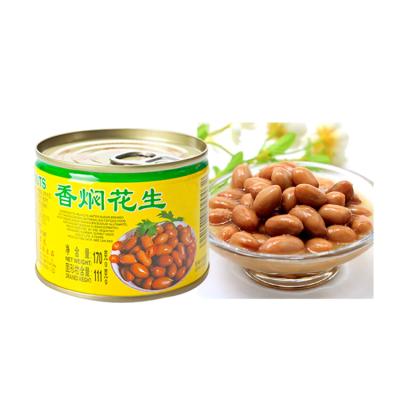 China Hot Sale Factory Wholesale Price Canned Braised Peanuts Braised Canned Peanuts for sale