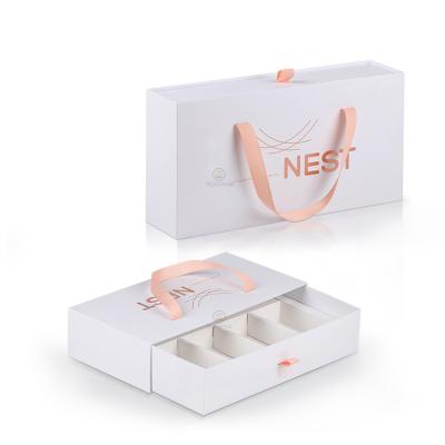 China Handmade High Quality Custom Drawer Cardboard Paper Bird's Nest Packaging Box for sale