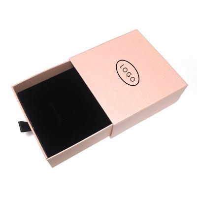 China Other high quality jewelry packaging drawer box with custom design for gift /earring/ring/necklace for sale