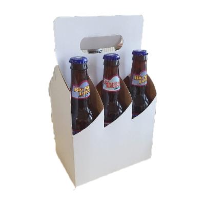 China Recyclable Customize Portable Hot Eco-Friendly Blank Beer Packaging Box White Beer Packaging Boxes Cheaper Hard Selling Box Rigid For Pack Beer for sale