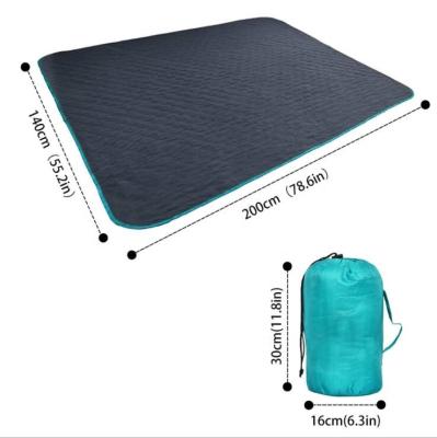 China Picnic Blanket Dark Color Folded Camping Blanket Washable Outdoor Picnic Blanket Soft Foldable Outdoor Custom Made Picnic Blanket for sale