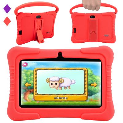 China Educational Studying Tablets 7 Inch Android Tablet Safety Eye Protection Screen Tablet For Kids for sale