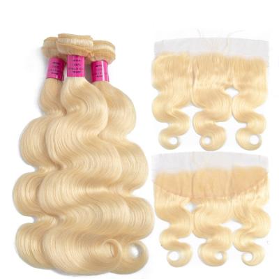 China Wholesale virgin body wave hair bundle sellers, raw virgin brazilian cuticle aligned hair, free sample 613 virgin brazilian mink hair bundle for sale