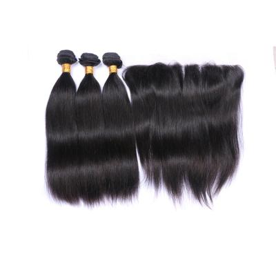 China Hot Sale Silky Straight Lace Closure Frontal Cuticle Aligned Wave Hair Extension for sale