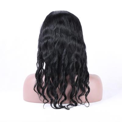 China Silky Straight Wave $5 OFF High Quality 100% Indian Virgin Hair Natural Glueless Full Lace Water Wave Braided Wigs For Black Women for sale