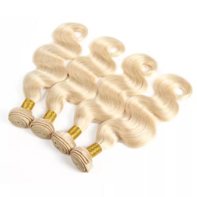 China 613 Color Body Wave Aliexpress Weave Bundles 8A 9A Of Double Drawn Blonde Peruvian Virgin Hair Thick Peruvian Hair Weave Bundles for sale