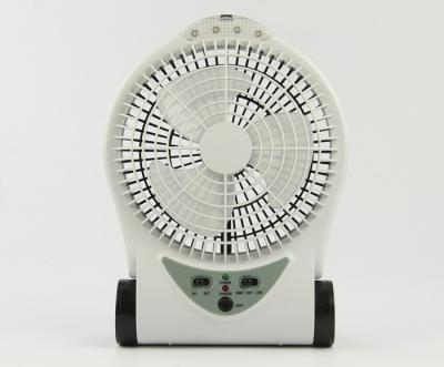 China Small Portable Rechargeable Battery Operated Fan With Adjustable Base for sale