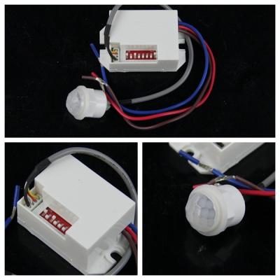 China ROHS aprueban el interruptor de la luz montado mini techo 220V del sensor de movimiento en venta