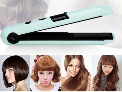 China Small 1''portable Rechargeable Hair Straighteners Hair Styling Iron 20*3.4*3.8cm /easy operation/ for sale