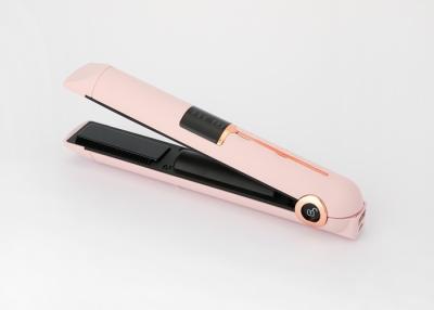 China Usb portable hair straightener Wireless beauty tools With Travel Pouch In pink Color CE/ROHS for sale