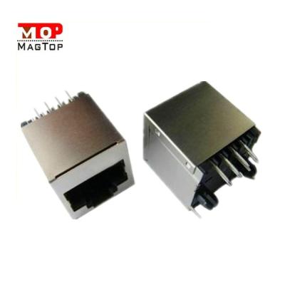 China RJ45 Power Connectors 10/100Base-TX 4 Port Jack for sale