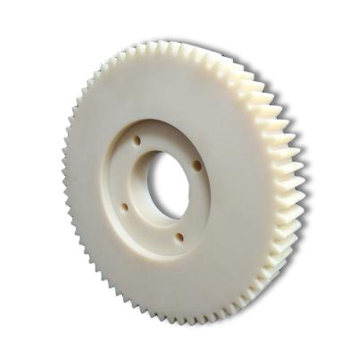 China Small Tooth Form Factory Derlin Straight Toothed Plastic Plastic Nylon Gear for sale