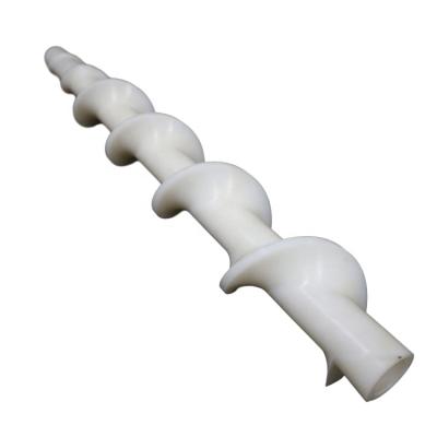 China flat pe uhmwpe1000 heat resistant nylon spiral screw for plastic for sale