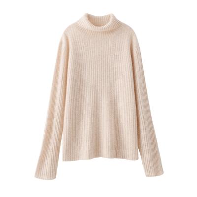 China 2021 Hot Selling Pure Women's Cashmere Sweater Dress Latest New Arrival Shrinkproof Design for sale