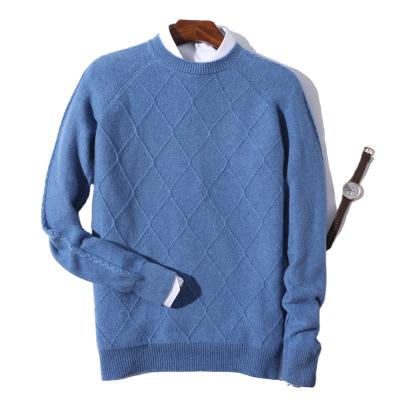 China Anti-pilling bespoke sweaters made of cashmere or wool for men's spillage for sale