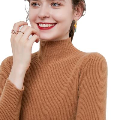 China shrink-proof a lot of stock support women's sweaters customized, knitwear, round neck, slim fit and fashion for sale