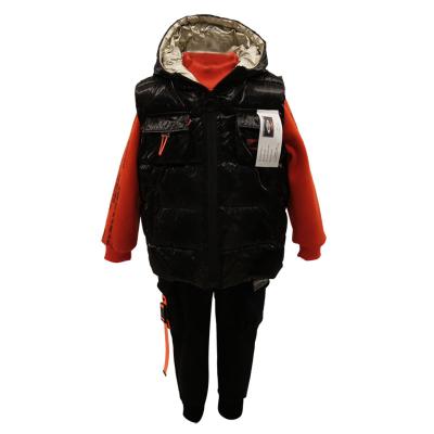 China Hot Sale Casual Kids Clothing Set Toddler Little Boy Clothes Boy's Vest Set for sale