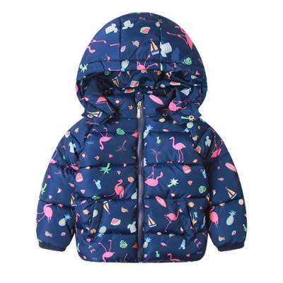 China Shape Design Autumn Waterproof Popular Stylish Attractive Girls Printed Anorak for sale