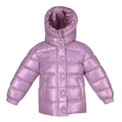 China Waterproof quality and quantity assured kids clothes shiny grill baby's jacket for 4-9 years old girls for sale