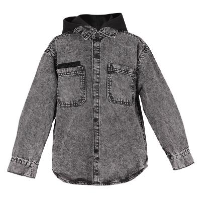 China New style children's boy's jean jacket waterproof wholesale spring manufacturers china for sale