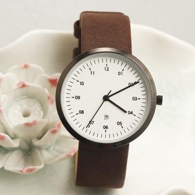 China Not Specified Brand Your Own Super Thin Calendar Display Geneva Watches Leather Men Watch Stainless Steel Quartz Watch Price for sale