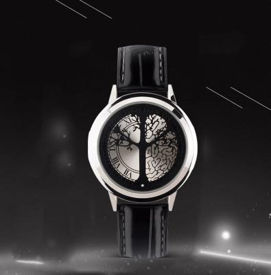 China Alarm china factory producing fashion LED luminous contact watch light leather smart watches for sale