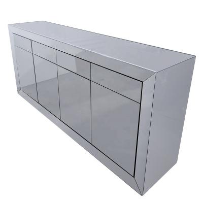 China Hand Cut Guanding Living Room Cabinet High Quality Cheap Decorative Mirrored Furniture Buffet Cabinet Table for sale