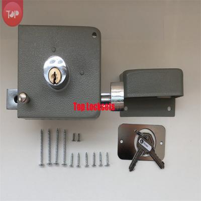 China ET/BK/PS/SR/DM Top-Rim Lock Cerradura De Pomo Cylindrical Door Lockset Knob Lock for sale