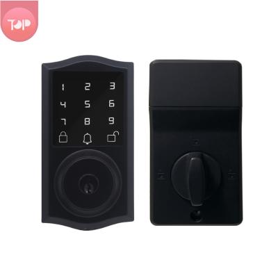 China Competitive price Top-D340 deadbolt waterproof zinc alloy smart lock tuya smart door lock for sale