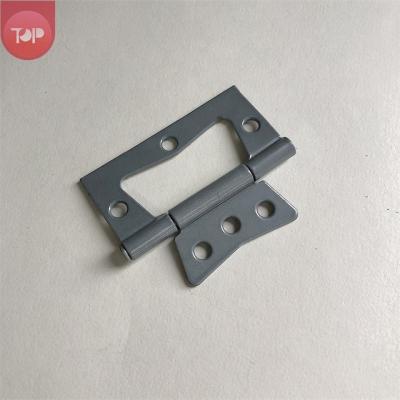 China 3 Inch Modern Flush Hinge Manufacturer Whosale Hardware Accessory SS304 Zinc Paint Square Corner Flush Hinges for sale