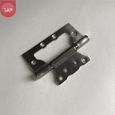 China 4 Inch Butterfly Stainless Steel Modern Steel Hinge Concealed Mount Flush Hinge for sale